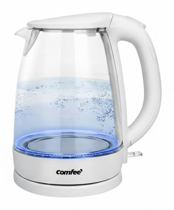 Comfee CF-KT7001: доступный стеклянный чайник с LED-подсветкой