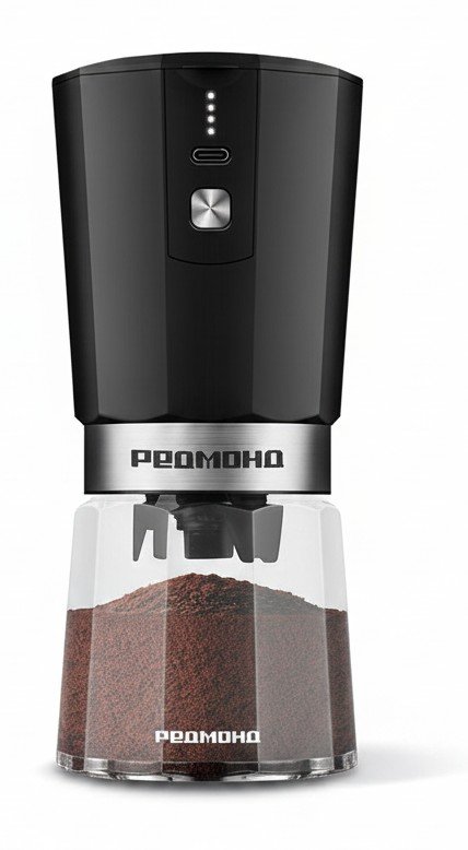 Redmond CG803, беспроводная жерновая кофемолка для поездок