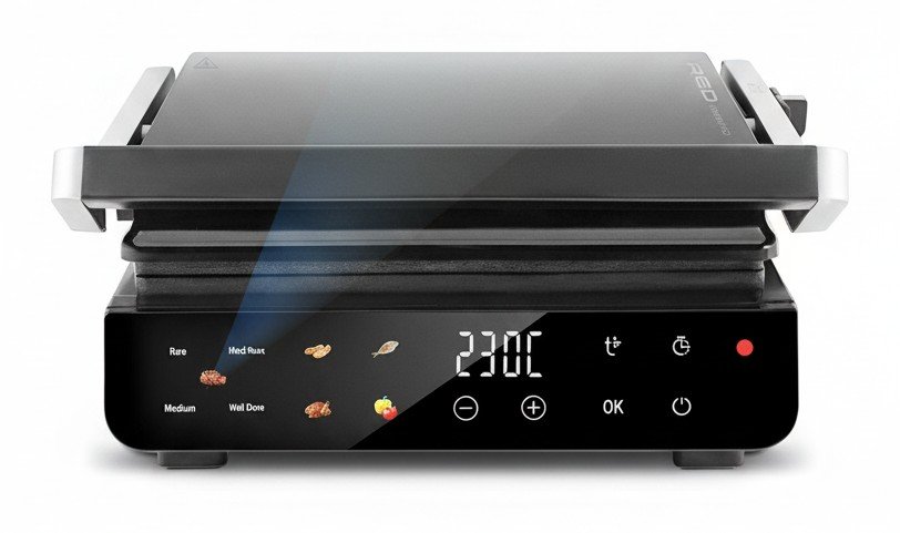Red Solution SteakPRO G830D: цветовая индикация и стеклянная крышка