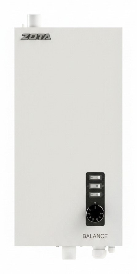 ZOTA Balance V2 9 кВт до 90 м²: полный набор для монтажа