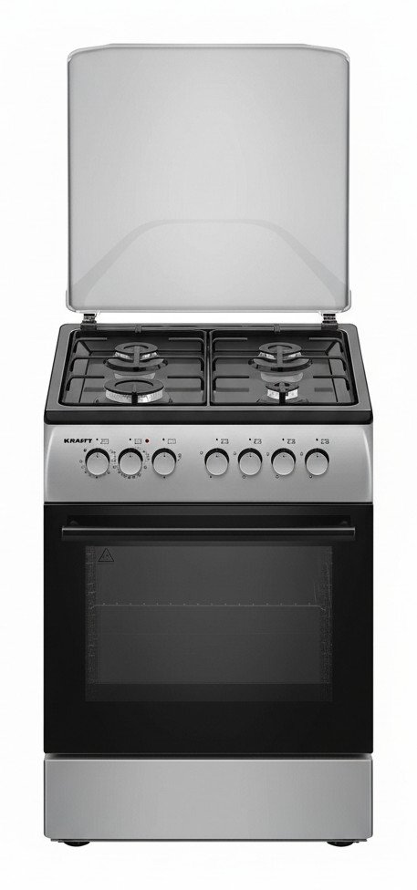 Kraft KF-FSKM642ES: плита 60 см с электродуховкой на 70 литров и таймером