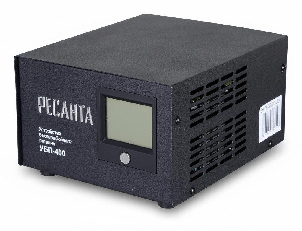 Ресанта УБП-400: компактный резерв для котла с батареей до 100 А·ч