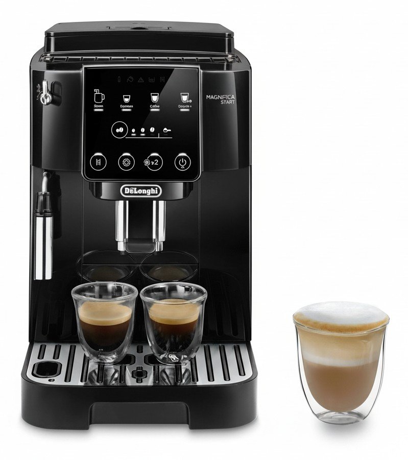 DeLonghi Magnifica Start ECAM220.21.B: надёжный автомат для зерна и молотого кофе