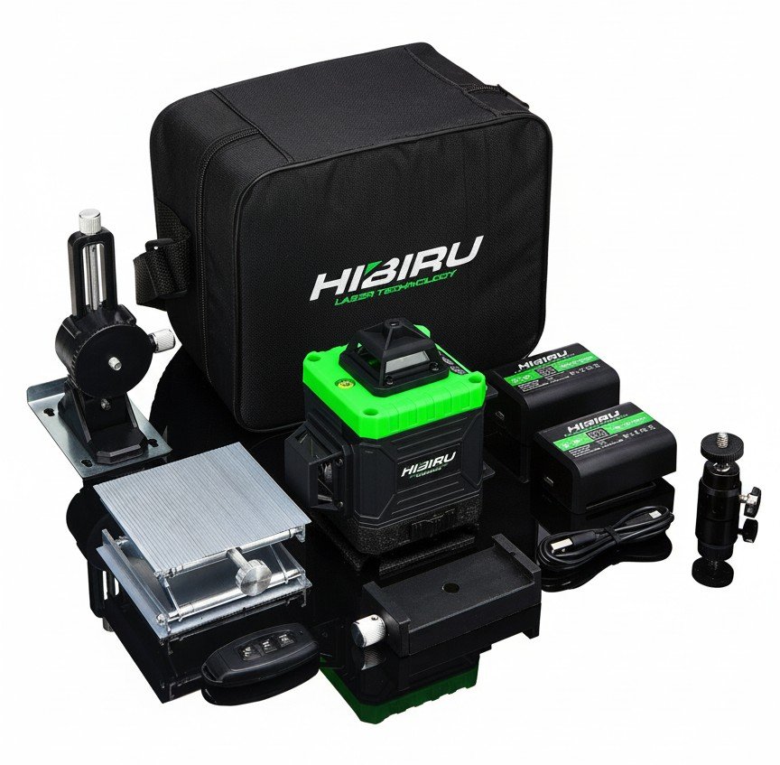 HIBIRU Q-Basic 201 4D: призменный нивелир для профессионального монтажа