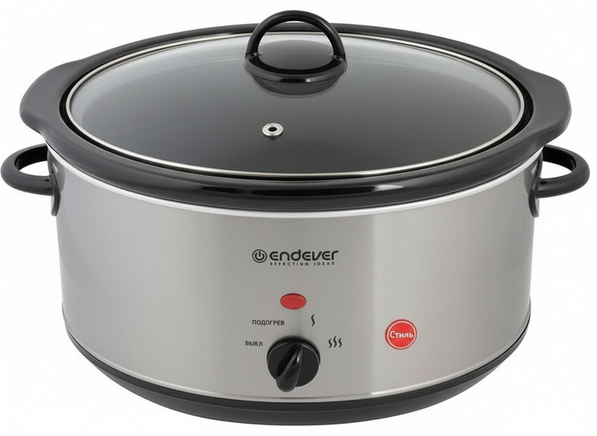 Endever Vita-112: вместительная медленноварка на 4,5 литра для семьи
