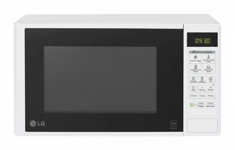 LG MS-20R42D: сенсорная панель с часами и оценка 4.9