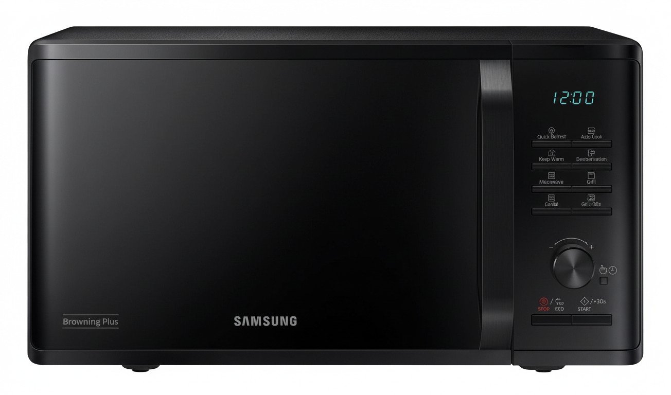Samsung MG23K3515AK: 20 автопрограмм и гриль на 1100 Вт
