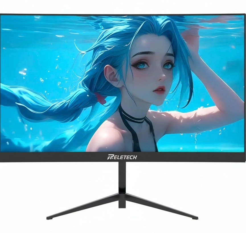 Reletech L25K60: изогнутый VA 3000R для кино и игр