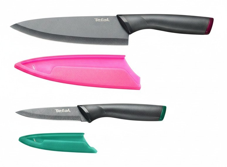 Tefal Fresh Kitchen, 2 предмета: самый доступный набор ножей рейтинга