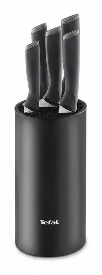 Tefal Comfort, 5 предметов: набор с хлебным ножом и вертикальным тубусом