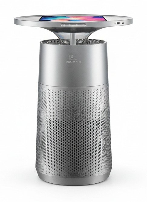 Polaris PPAT 80P Wi-Fi IQ Home: УФ-лампа, пульт и беспроводная зарядка