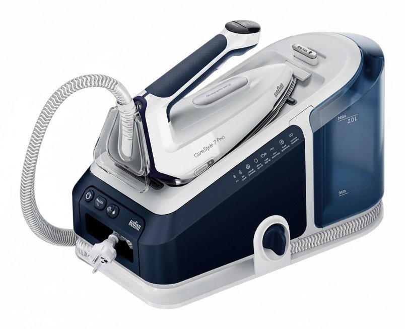 Braun CareStyle 7 Pro IS7282BL: бак 2 л и давление 8 бар