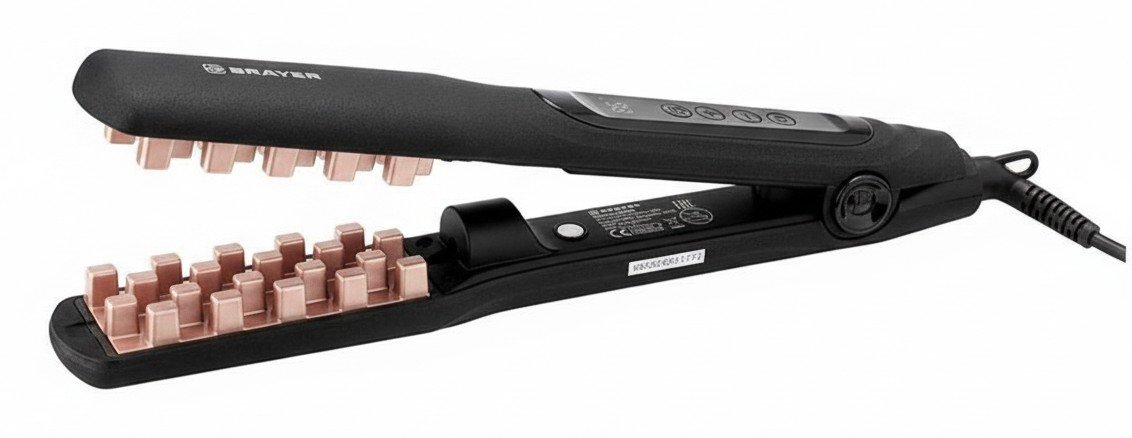 BRAYER BR3306: гофре 2 в 1 для прикорневого объёма с паром