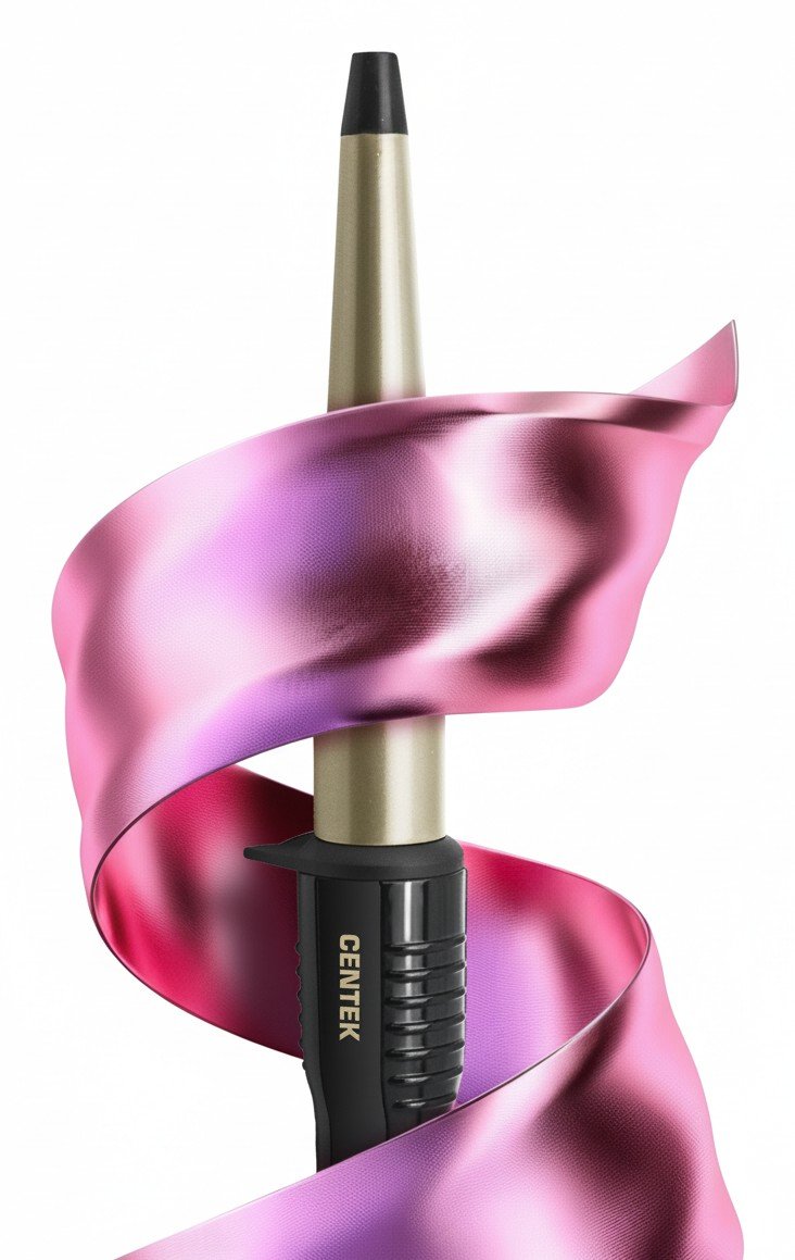 CENTEK CT-2077 Bronze: конические щипцы 13 мм для мелких локонов