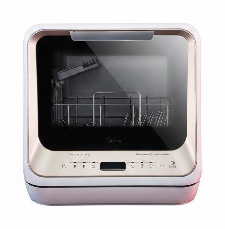 Midea MCFD42900GMINI-i: мини на 2 комплекта с паровой мойкой