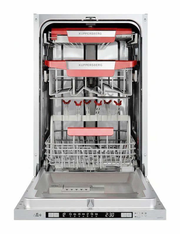 Kuppersberg GLM 4575: самая тихая узкая посудомойка рейтинга