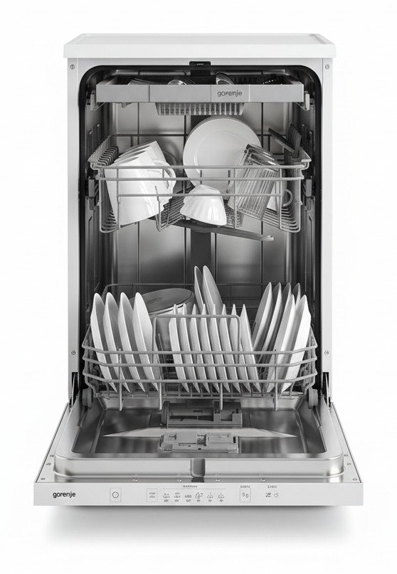 Gorenje GV523E10WE: 11 комплектов и гарантия 5 лет