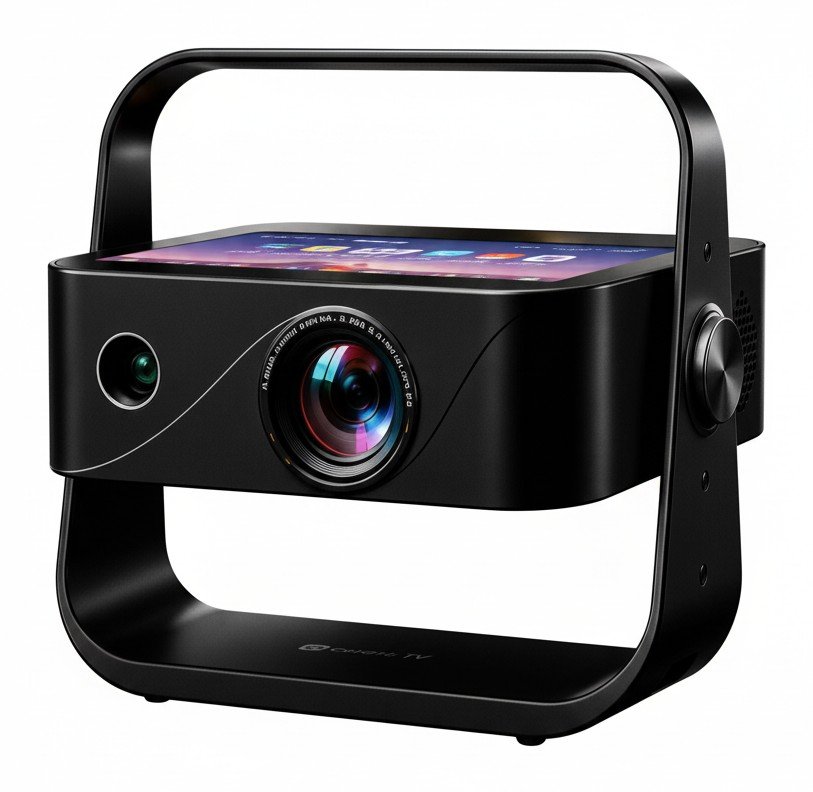 CAIVVEI LED-64K: 950 ANSI, 4K-матрица и сенсорный дисплей на корпусе