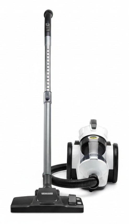 KARCHER VC 3 Floor: металлическая труба и тихие 76 дБ