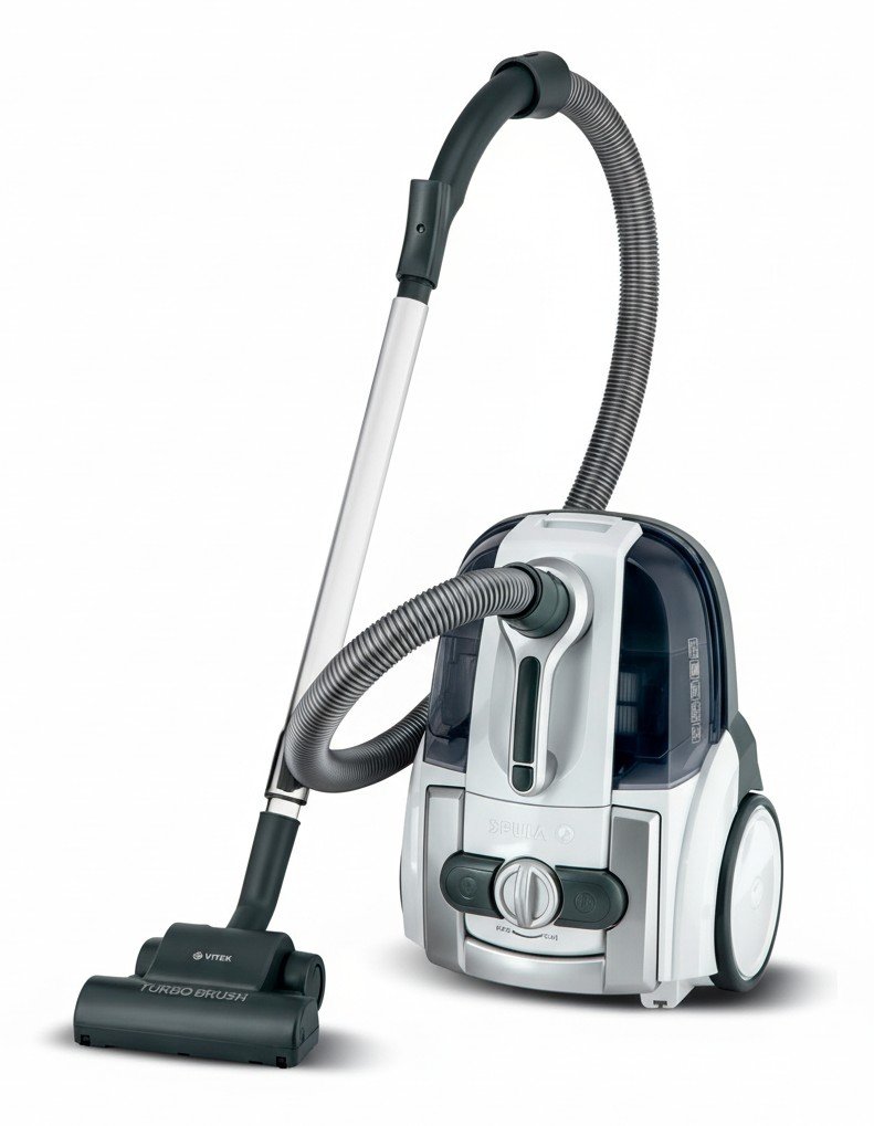 Vitek VT-1833 PR серебристый: комплект с фильтром X-Cross