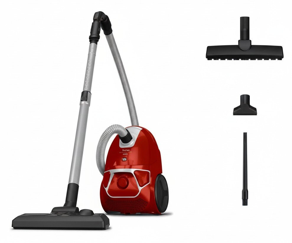 Tefal Compact Power TW3953EA: тихий пылесос с металлической трубой