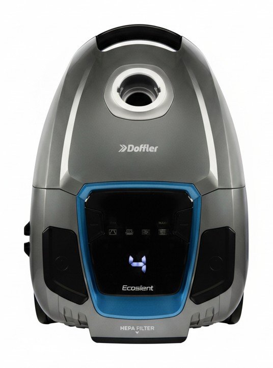 Doffler VCB 2490 BL: самый тихий пылесос с мешком в рейтинге