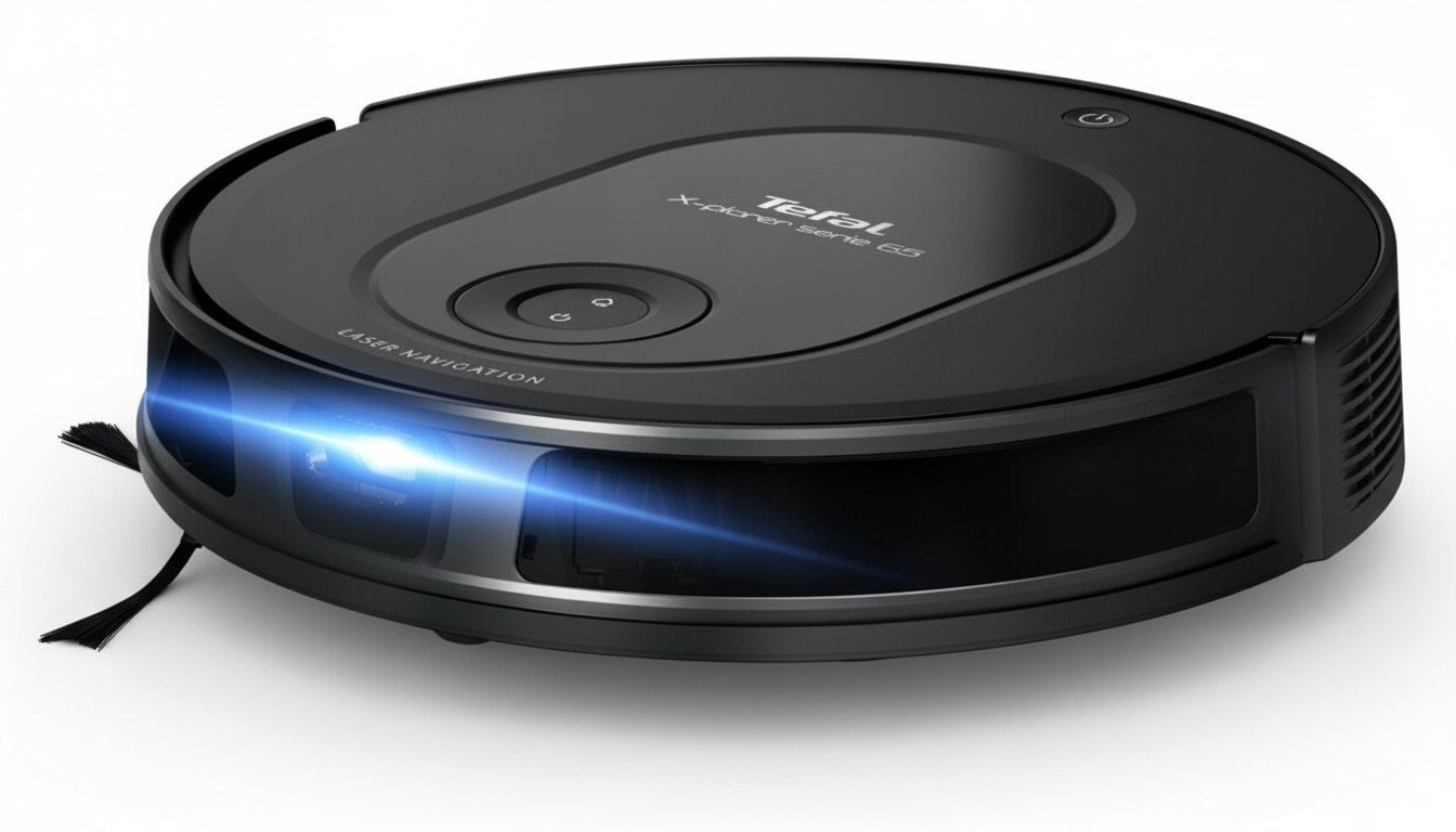 Tefal X-Plorer Serie 65+: лазер с камерой и низкий корпус