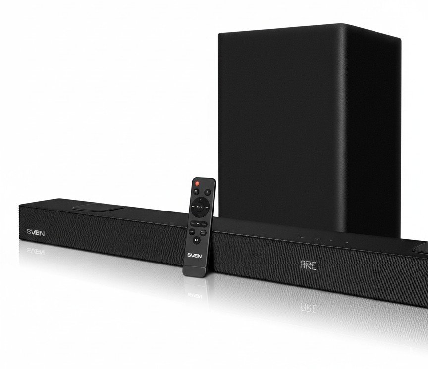 SVEN SB-2700DA: флагманский саундбар 5.1.2 с Dolby Atmos