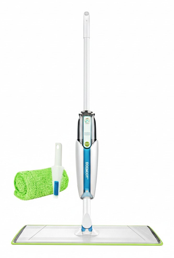 Boomjoy Spray Mop Premium: алюминиевая платформа 40 см