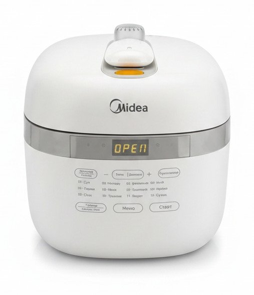 Midea MPC-6004: белая скороварка с давлением до 70 кПа