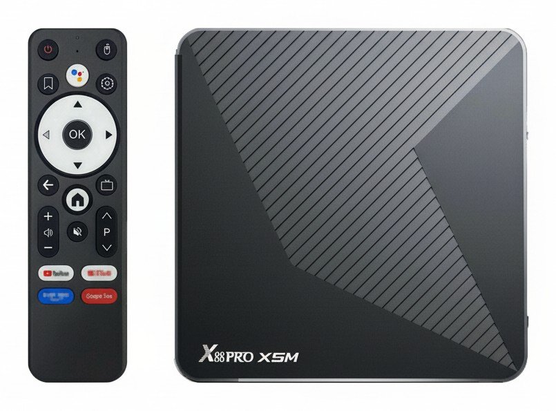 X88 PRO X5M: новинка на Android 14 с Wi-Fi 6 и гигабитным LAN