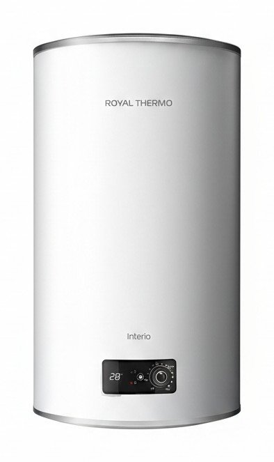 Royal Thermo RWH 30 Interio: круглый бойлер с дисплеем и нержавейкой