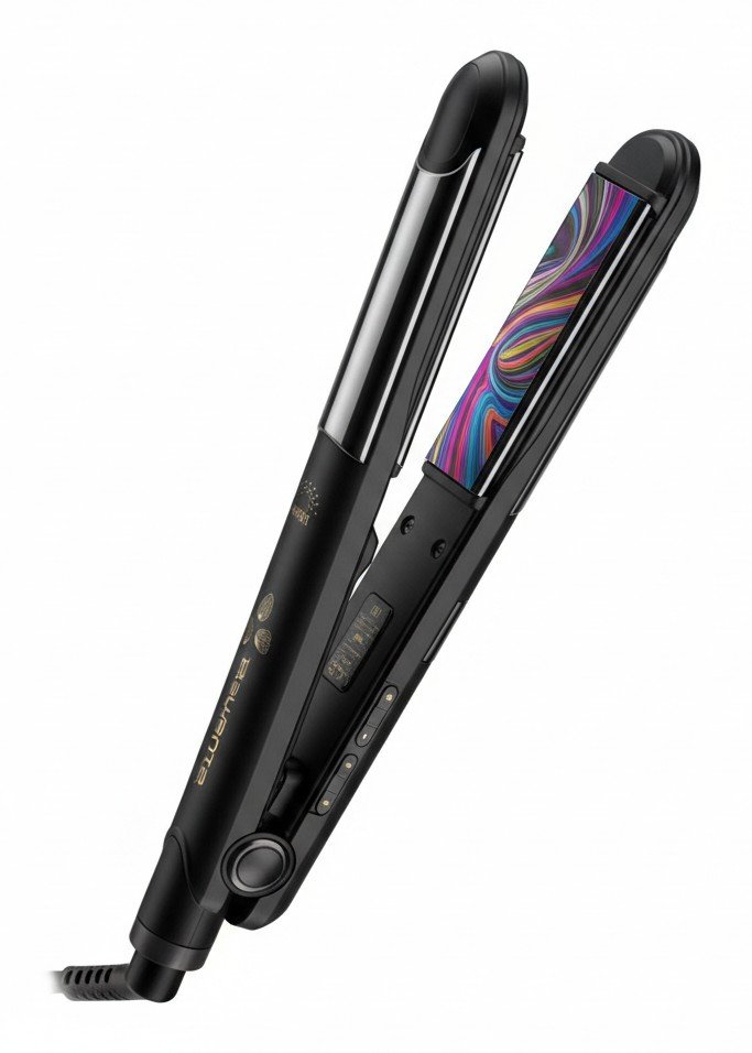 Rowenta Liss&Curl SF4216F0: дисплей и широкий диапазон