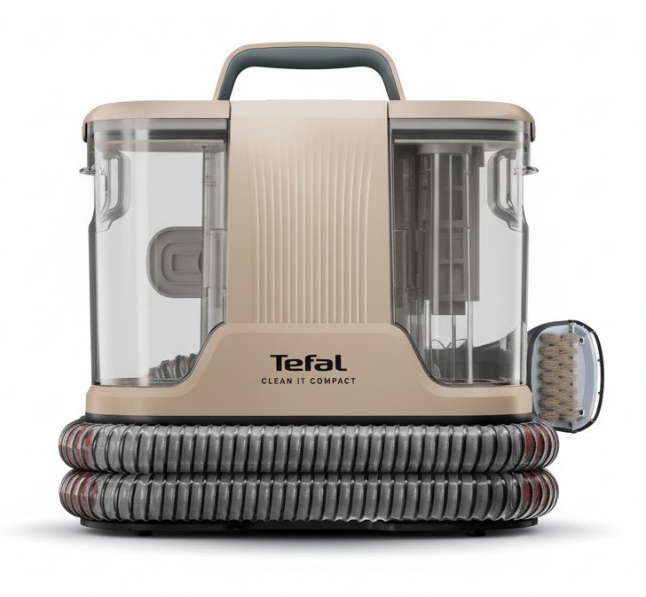 Tefal Clean It IZ3010F0: химчистка текстиля с автопромывкой шланга