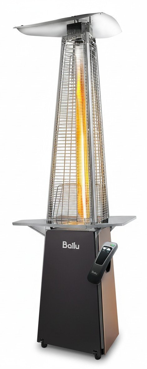Ballu BOGH-15E: флагманский уличный газовый камин с пультом
