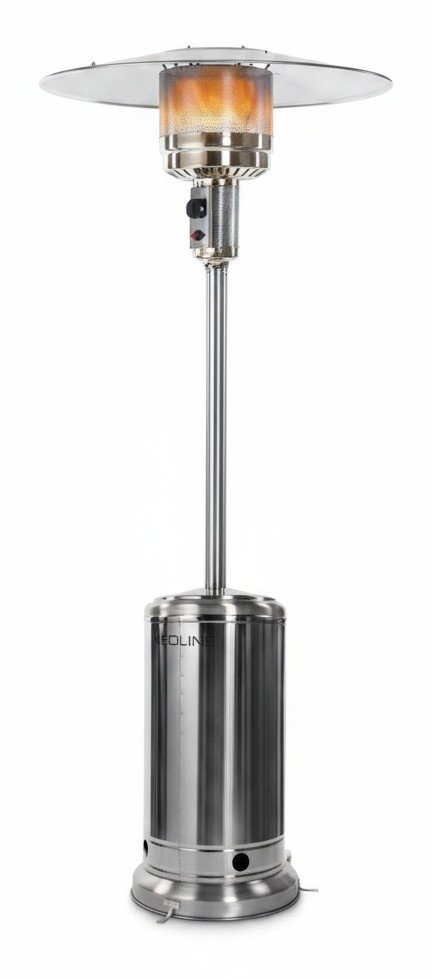 Neoline Patio Heater NPH-15: уличный газовый камин с живым пламенем