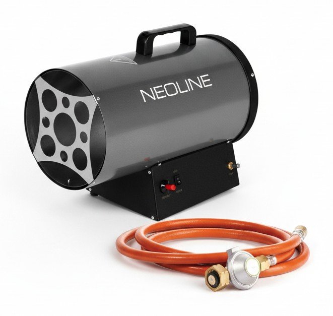 Neoline NHG-30: газовая тепловая пушка на 22 кВт для стройки