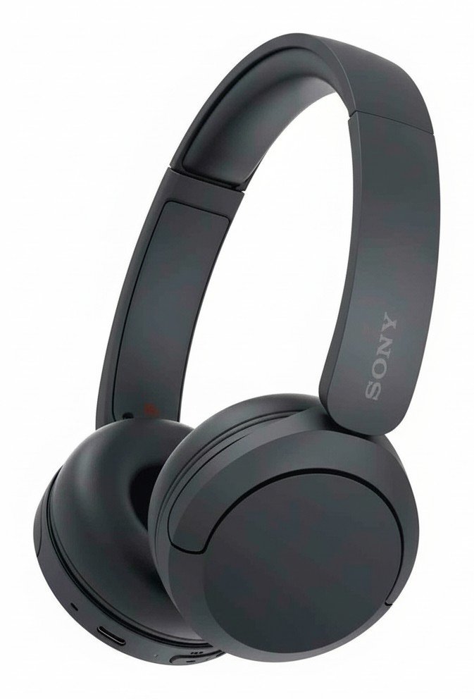 Sony WH-CH520 черные: матовый корпус и пространственный звук