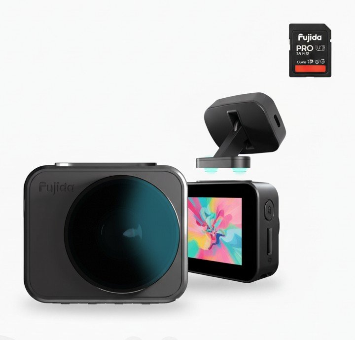 Fujida Zoom Okko WiFi: компактный хит с магнитным креплением и суперконденсатором