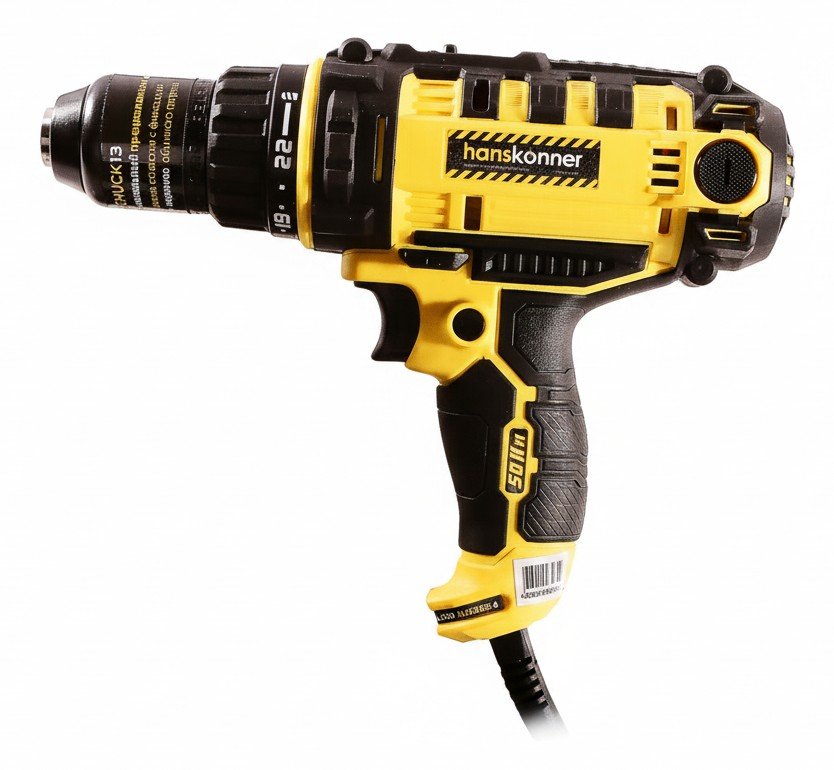 Hanskonner HID2145P: 50 Н·м, патрон 13 мм и функция миксера