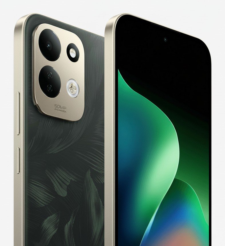 Xiaomi REDMI 17 Oak Green: тот же REDMI 17 в зелёном корпусе