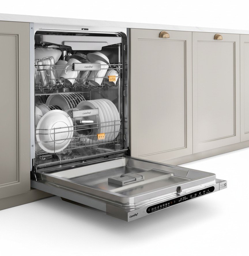 Comfee CDWI605I: 44 дБ, инвертор и класс A+++